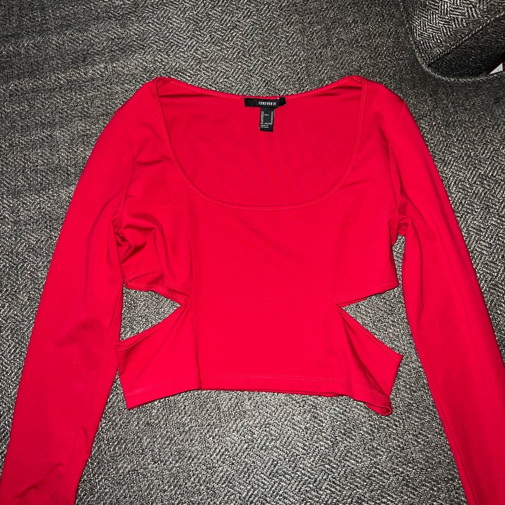 Forever 21 top with cutouts!